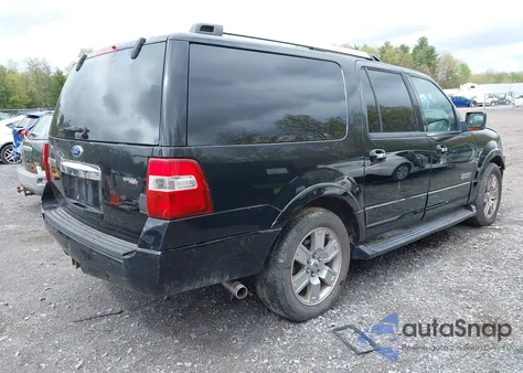 2007 Ford Expedition El Limited из США, поврежденный, VIN 1FMFK205X7LA38383